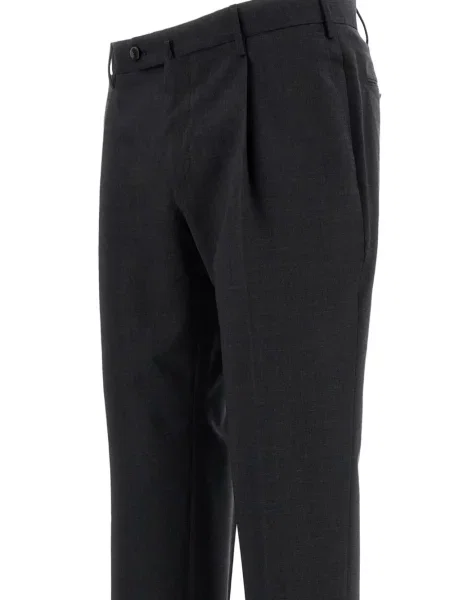 Pantaloni Pt Torino plisate gri