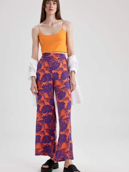 Hlače Defacto rdeča