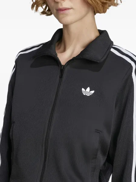 Geacă Adidas cu dungi negru