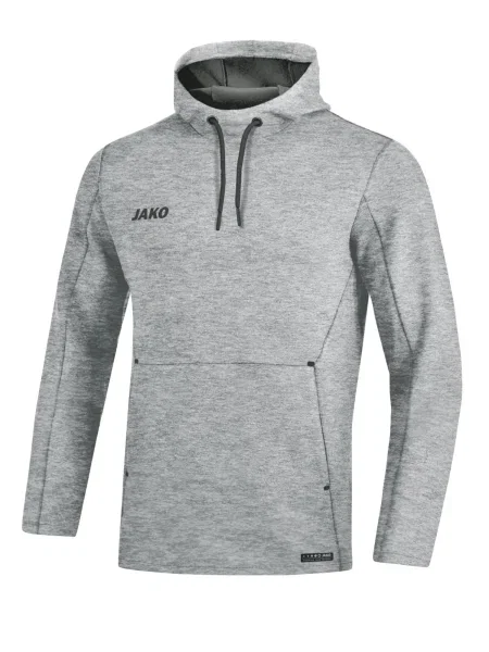 JAKO Športna majica svetlo siva črna