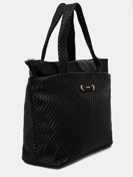 Guess geanta FRANCY negru