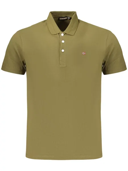 Tricou polo Napapijri verde