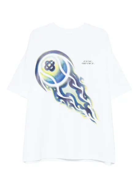 Tricou Casablanca tenis alb
