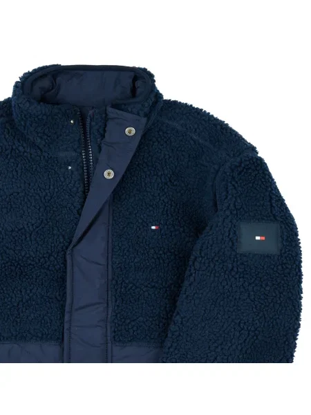 Bomber bunda Tommy Hilfiger modrá