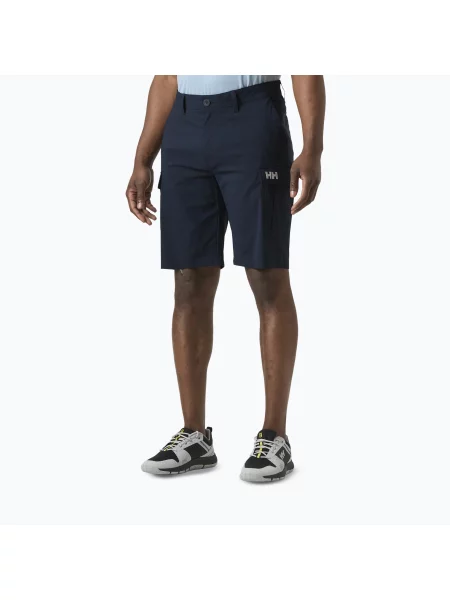 Pantaloni scurți de navigație pentru bărbați Helly Hansen QD Cargo navy albastru închis
