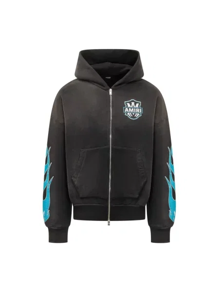 Bluza z kapturem Amiri czarna