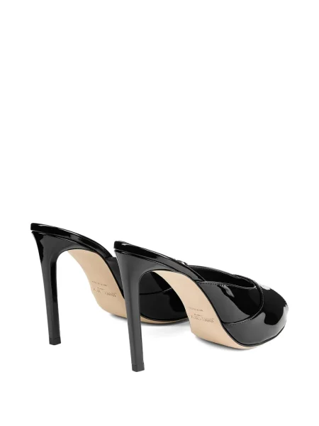Papuci tip mules Jimmy Choo negru