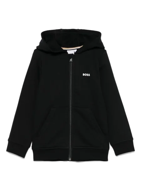 Bluza z kapturem dziecięca Bosswear czarna