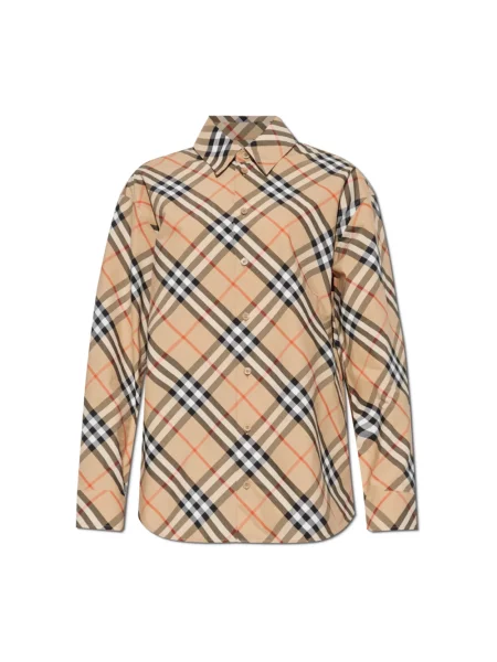 Koszula Burberry brązowa