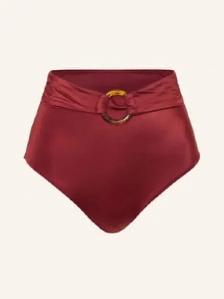 Tommy Hilfiger Majtki Bikini Z Wysokim Stanem rot