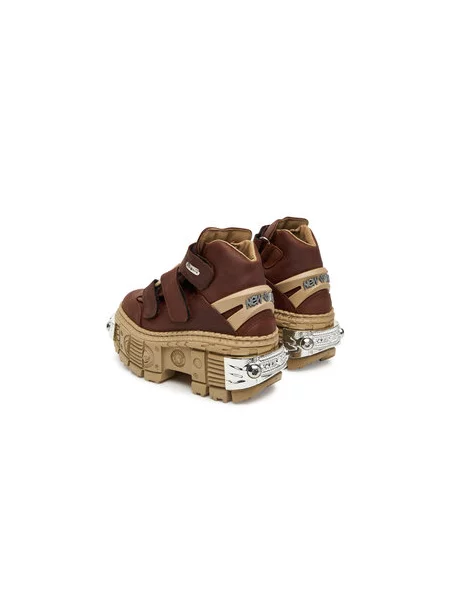 Sneakersy NEW ROCK hnědé
