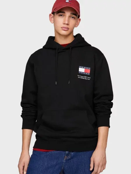 Толстовка Tommy Jeans чорна