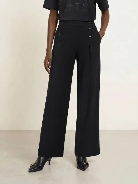 Allsaints Jerseyové Marlene Kalhoty Emilia černá