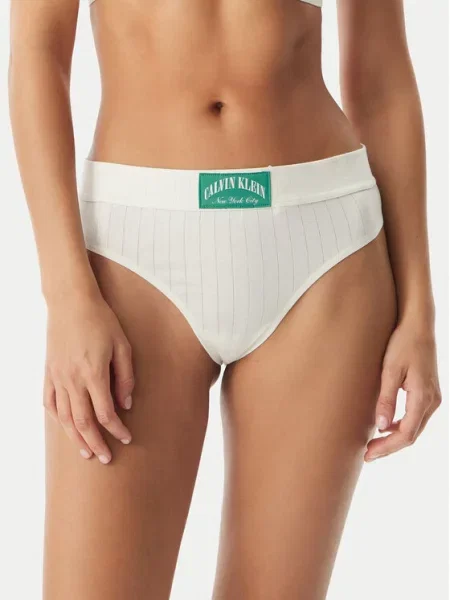 Calvin Klein Underwear Στρίνγκ Κρεμ