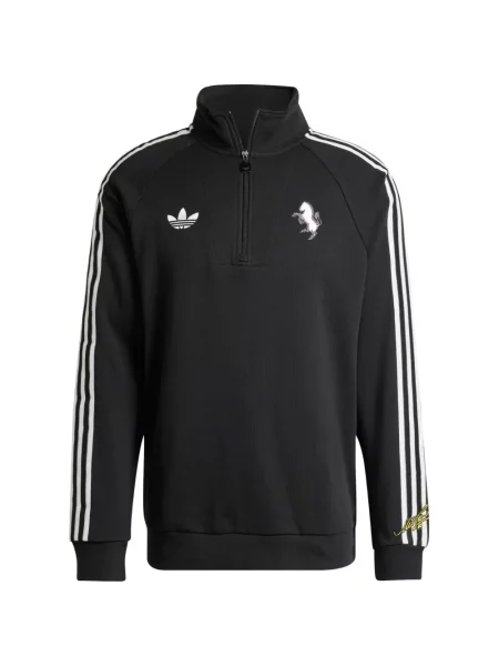 Pulover Adidas cu imagine negru