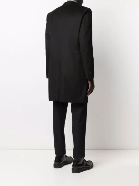 Palton Billionaire din cașmir negru