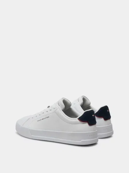 Кожаные кеды Tommy Hilfiger белые