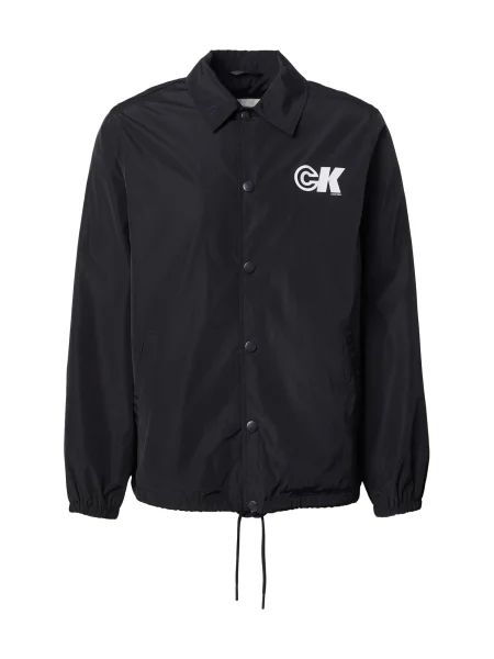 Calvin Klein Jeans Prehodna jakna črna bela