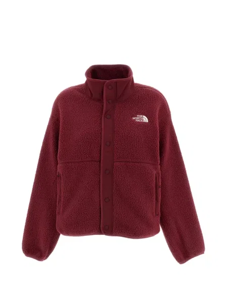 Fleece μπουφάν The North Face κόκκινο