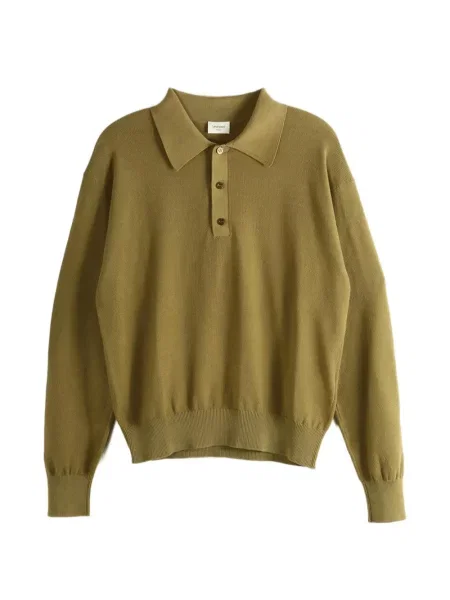 Tricou polo Saint Laurent verde