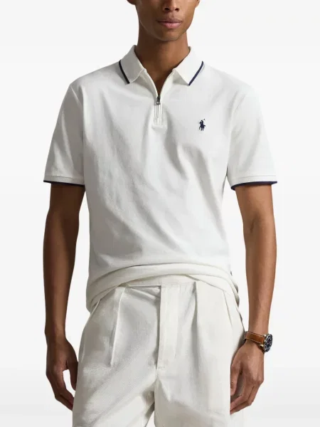 Τέντωμα καρό κιλότα Polo Ralph Lauren με κέντημα πράσινο