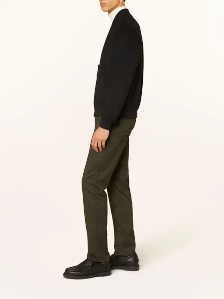 Brax Kalhoty Cadiz Straight Fit olivová