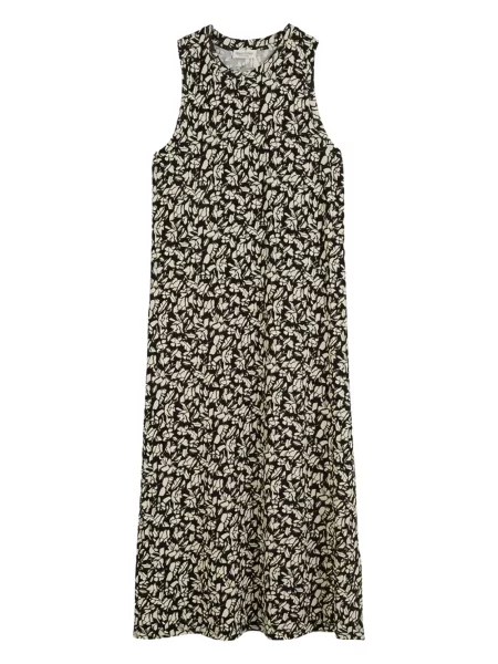 Rochie midi Marc O'polo fără mâneci cu model floral cu imagine negru