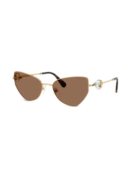 Ochelari de soare Swarovski auriu
