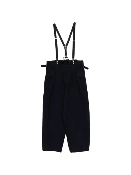 Pantaloni Y's cu bretele albastru