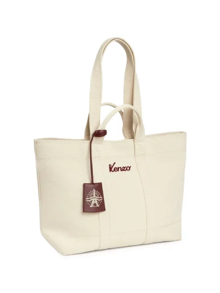 Pandantiv Kenzo din piele roșu