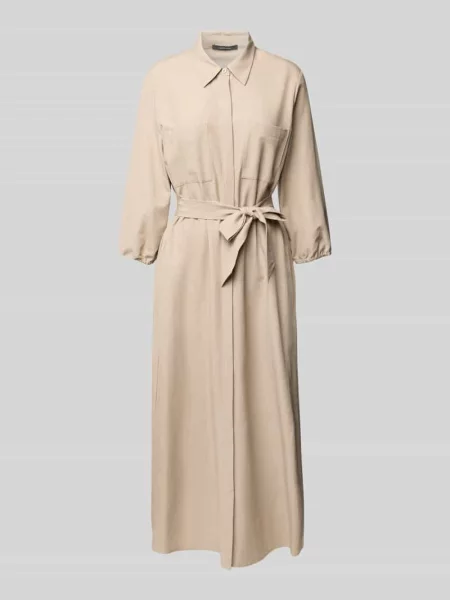 Sukienka koszulowa z mieszanki z domieszką lnu Comma