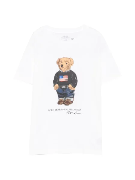 Dětské polotričko Polo Ralph Lauren bílé