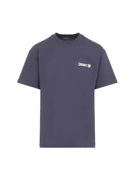Koszulka Carhartt Wip fioletowa