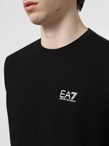Футболка Ea7 Emporio Armani чорна