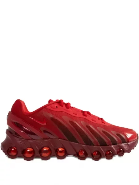 Fleecové běžecké tenisky Nike Air Max červené
