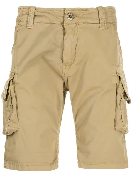 Pantaloni scurți cargo Alpha Industries maro
