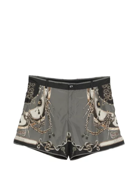 Grafic slip de baie Dolce & Gabbana cu imagine verde
