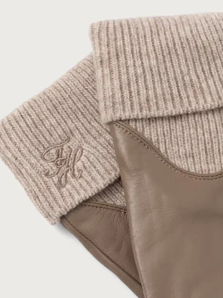 Mănuși Tommy Hilfiger bej