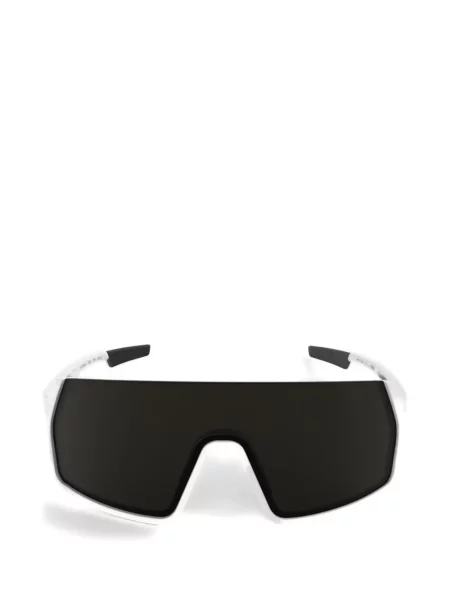 Ochelari de soare Out Of cu imprimeu geometric alb