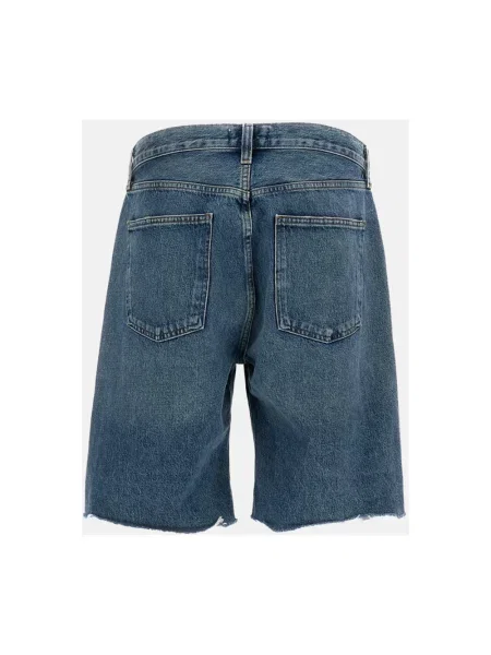 Szorty jeansowe Agolde niebieskie