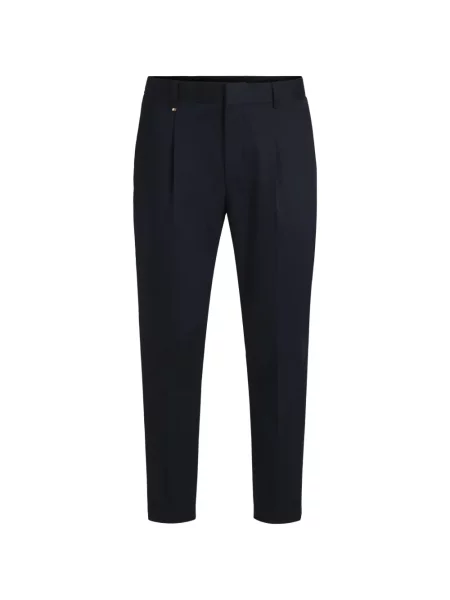 Pantaloni Boss business stretch albastru