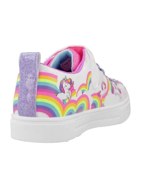 Pantofi copii Skechers alb