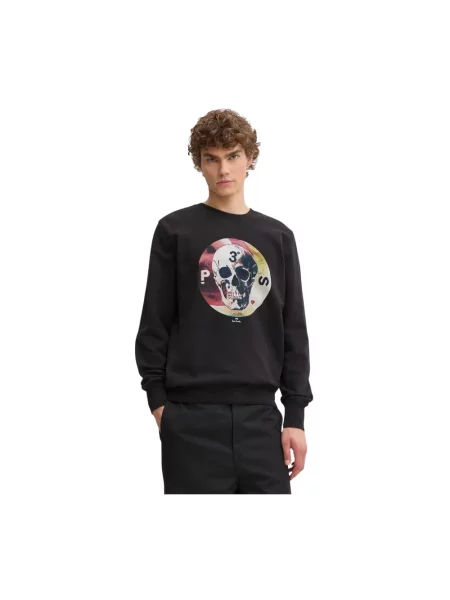 Bluza Ps By Paul Smith z nadrukiem czarna