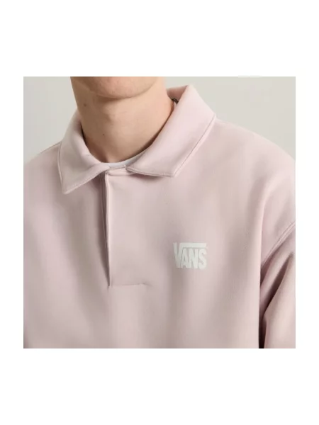 Fleece pólóing Vans rózsaszín
