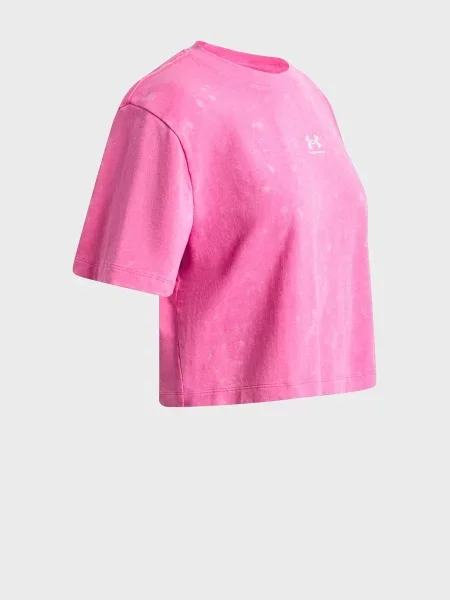 Дитяча футболка Under Armour рожева