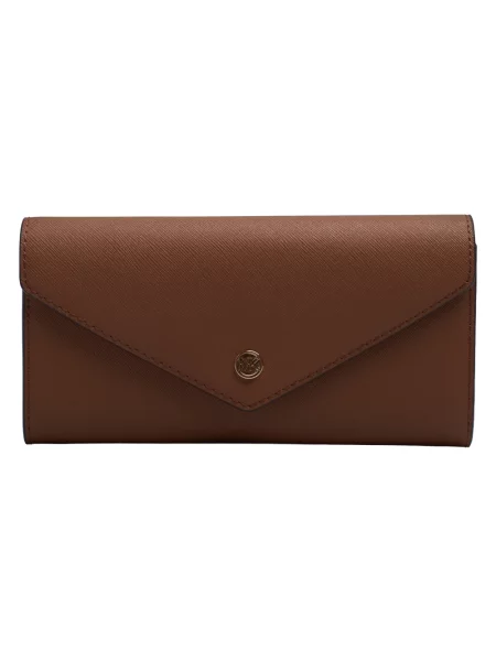 Portfel Michael Kors skórzany brązowy