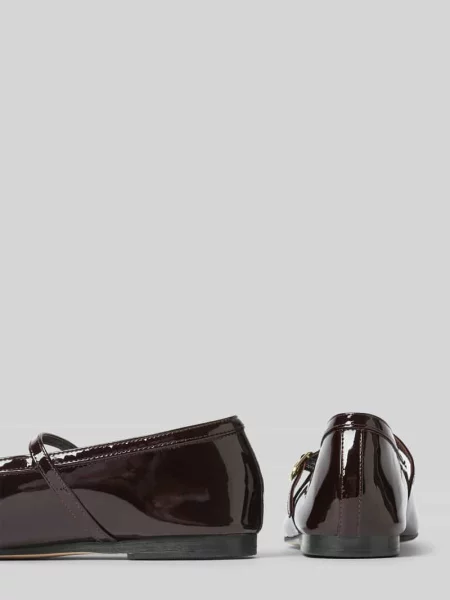 Baleriny Tommy Hilfiger bordowe