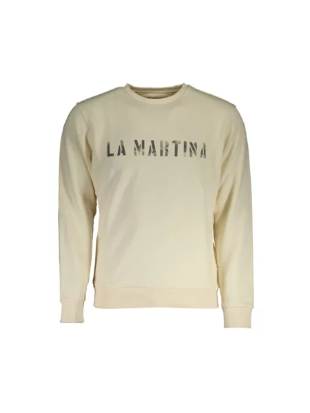 Bluza La Martina z kaszmiru beżowa