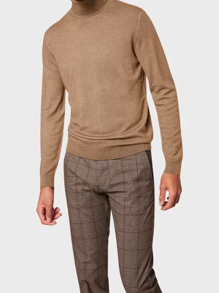 Вовняна водолазка Pierre Cardin бежева