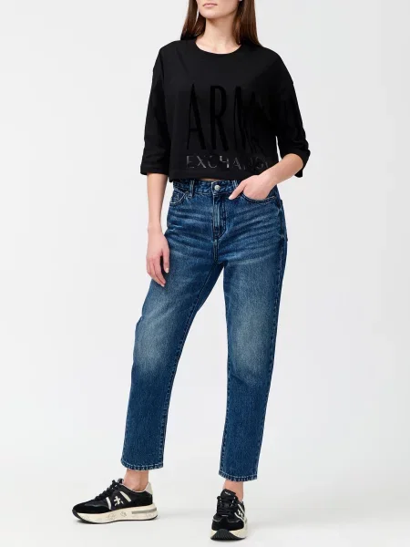 Футболка Armani Exchange чорна